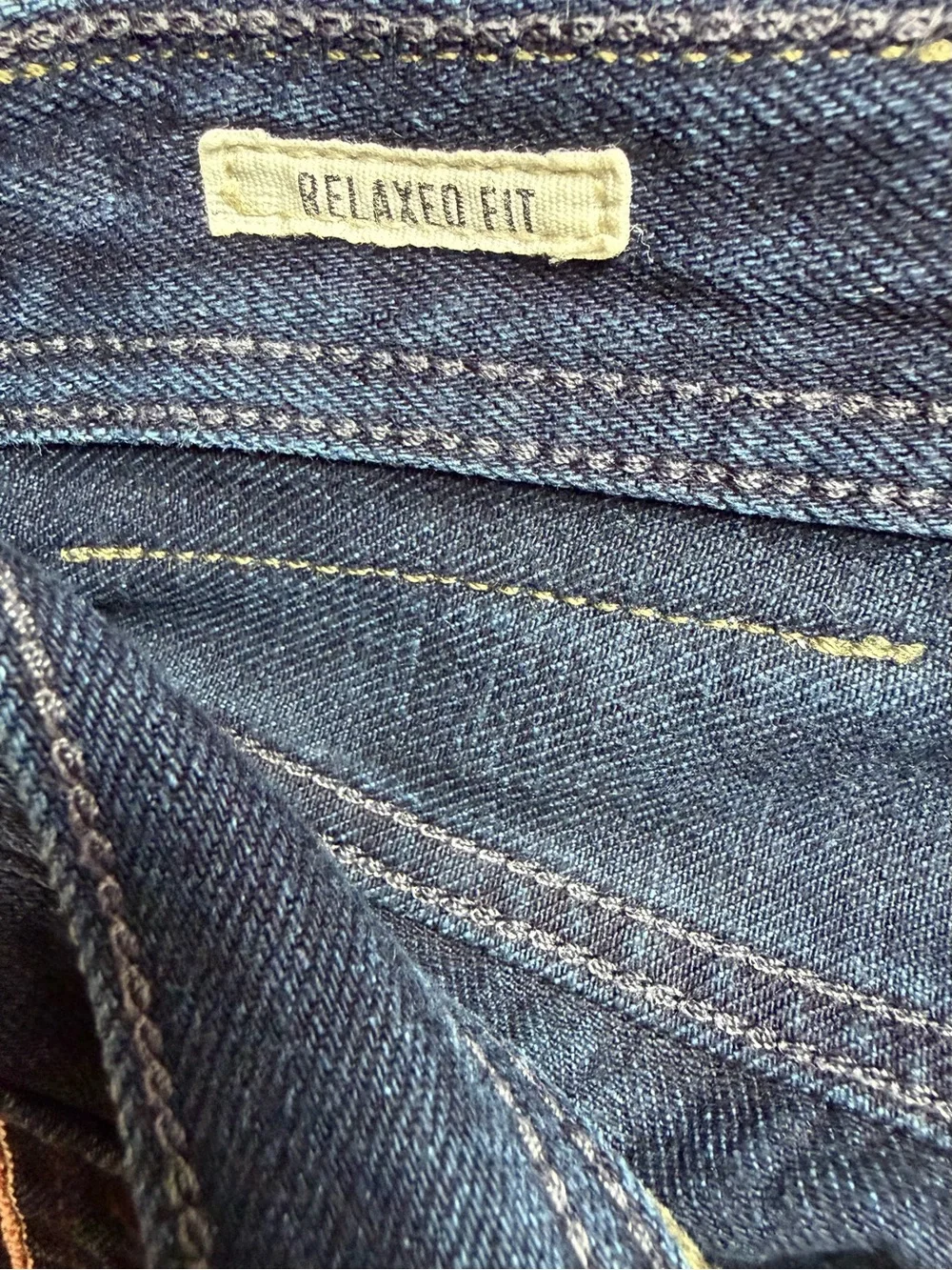 Todd Snyder Relaxed Fit Indigo Blue Jeans